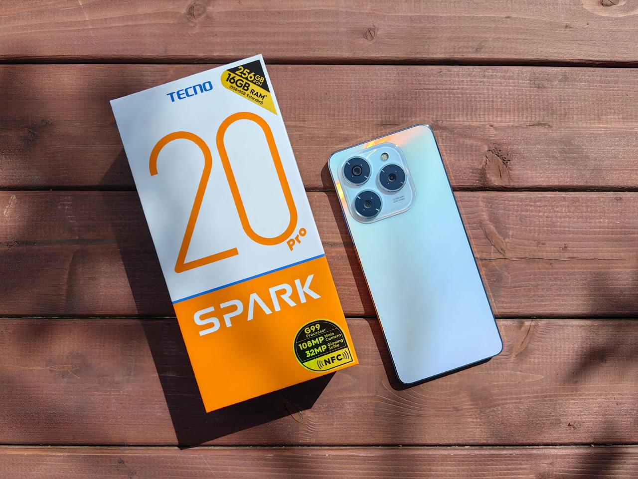 Обзор смартфона TECNO Spark 20 Pro